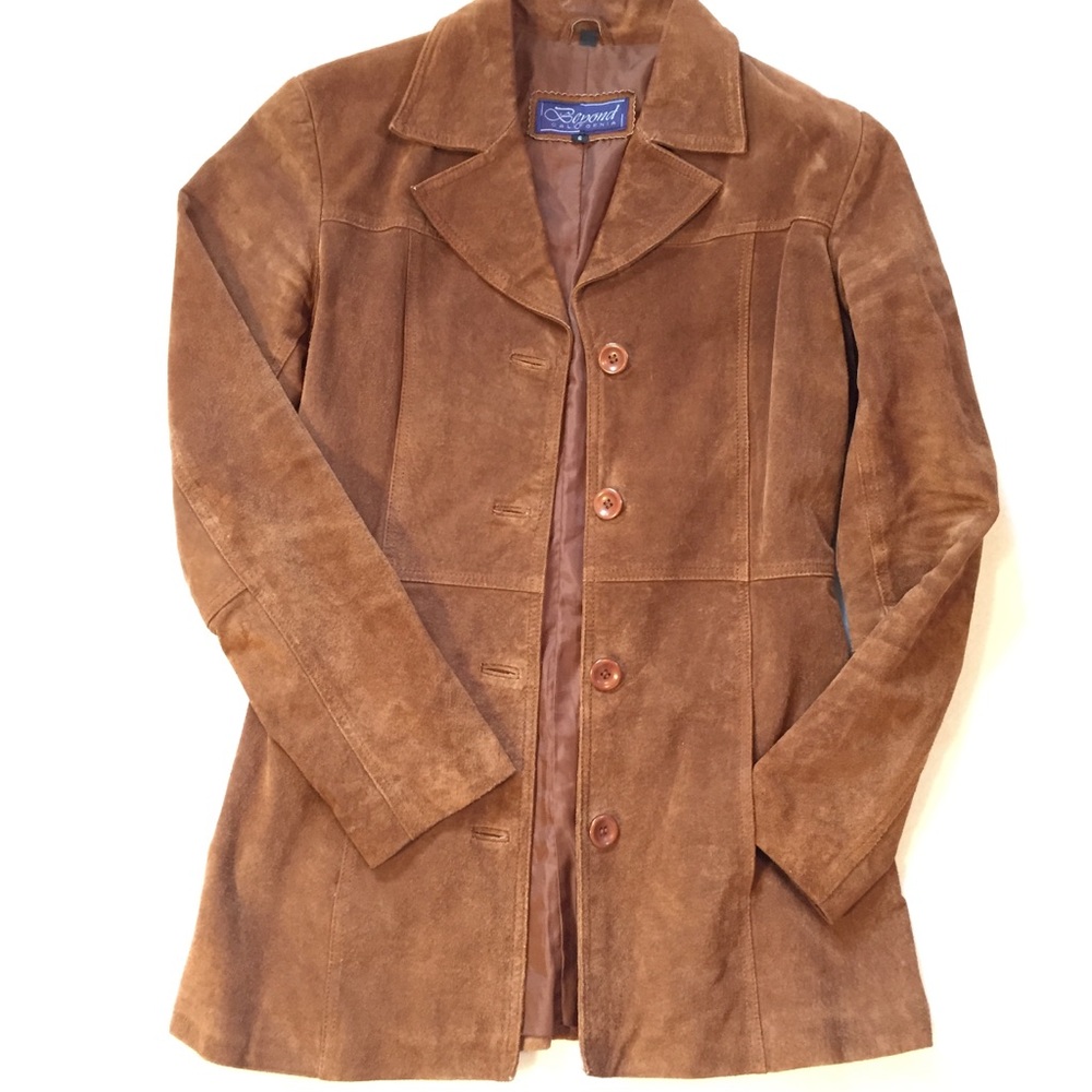 Vintage Suede Blazer Circa 1990 From Nordstrom SzS